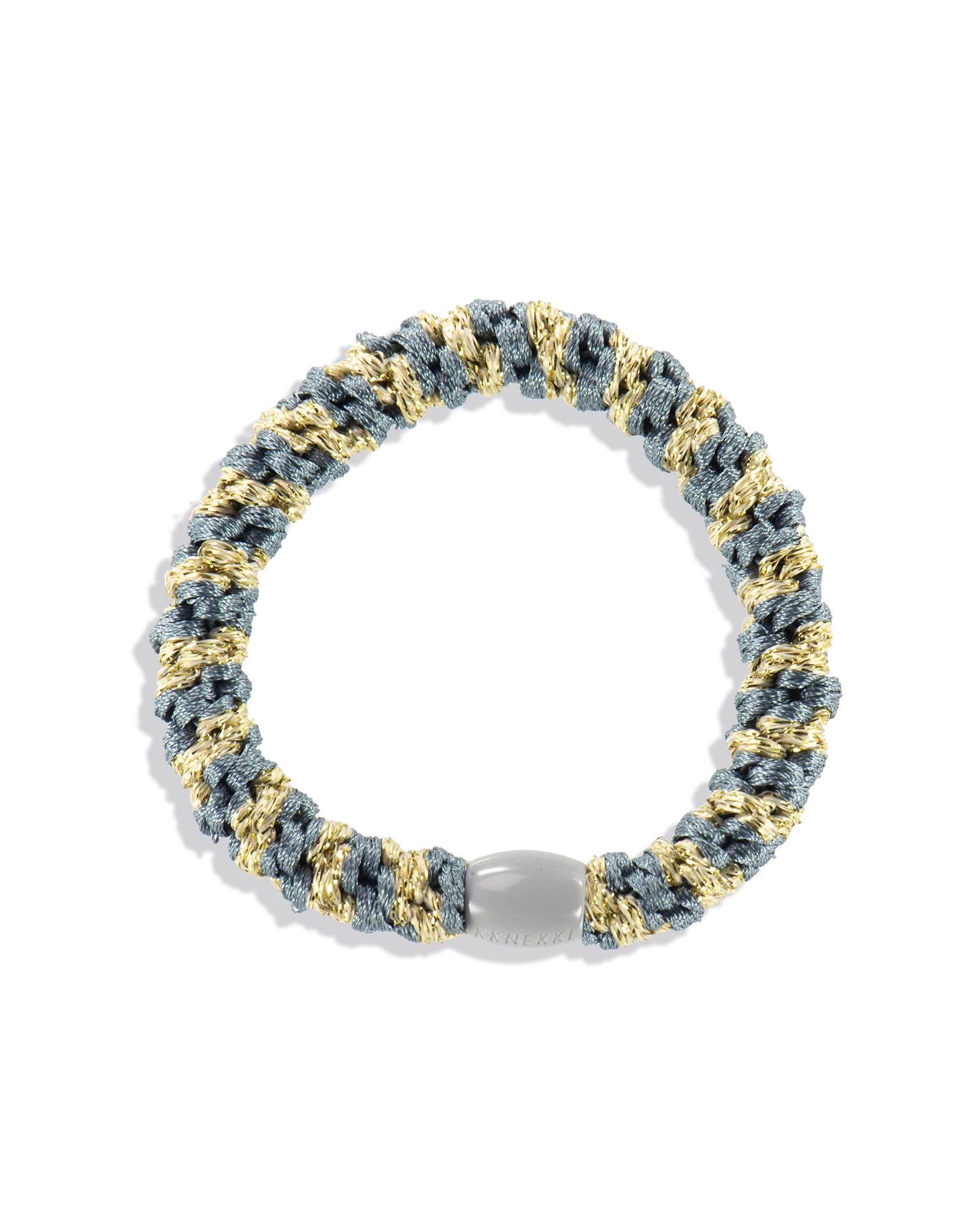 BLUEGREY-BEIGE GLITTER STRIPE