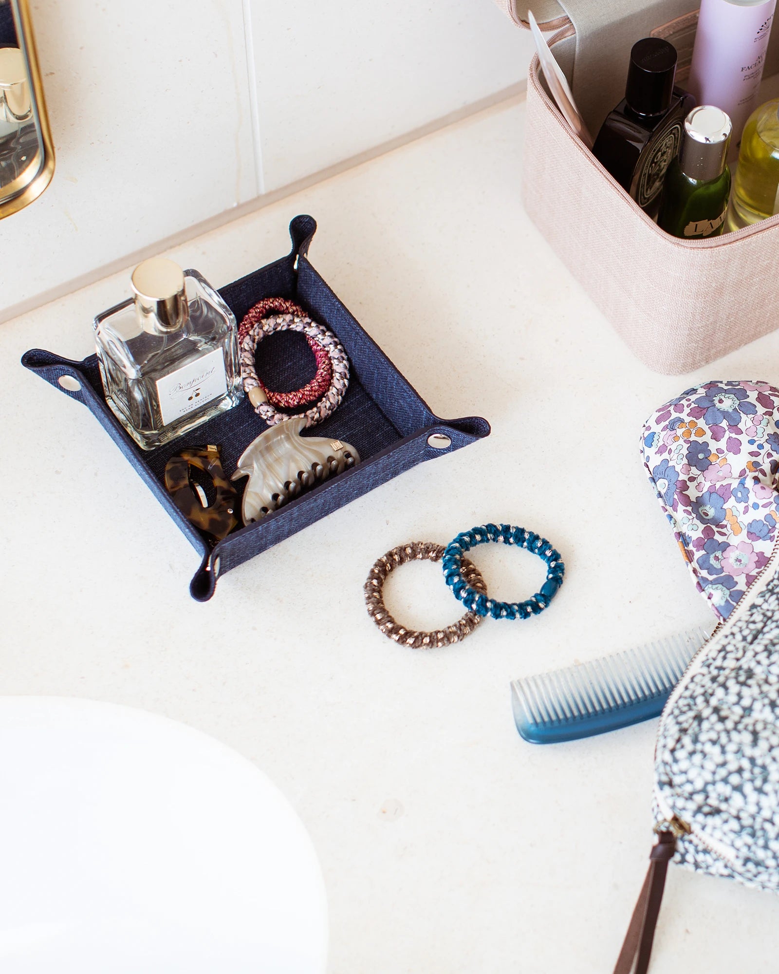 VELVET STRIPE LIGHT PETROL