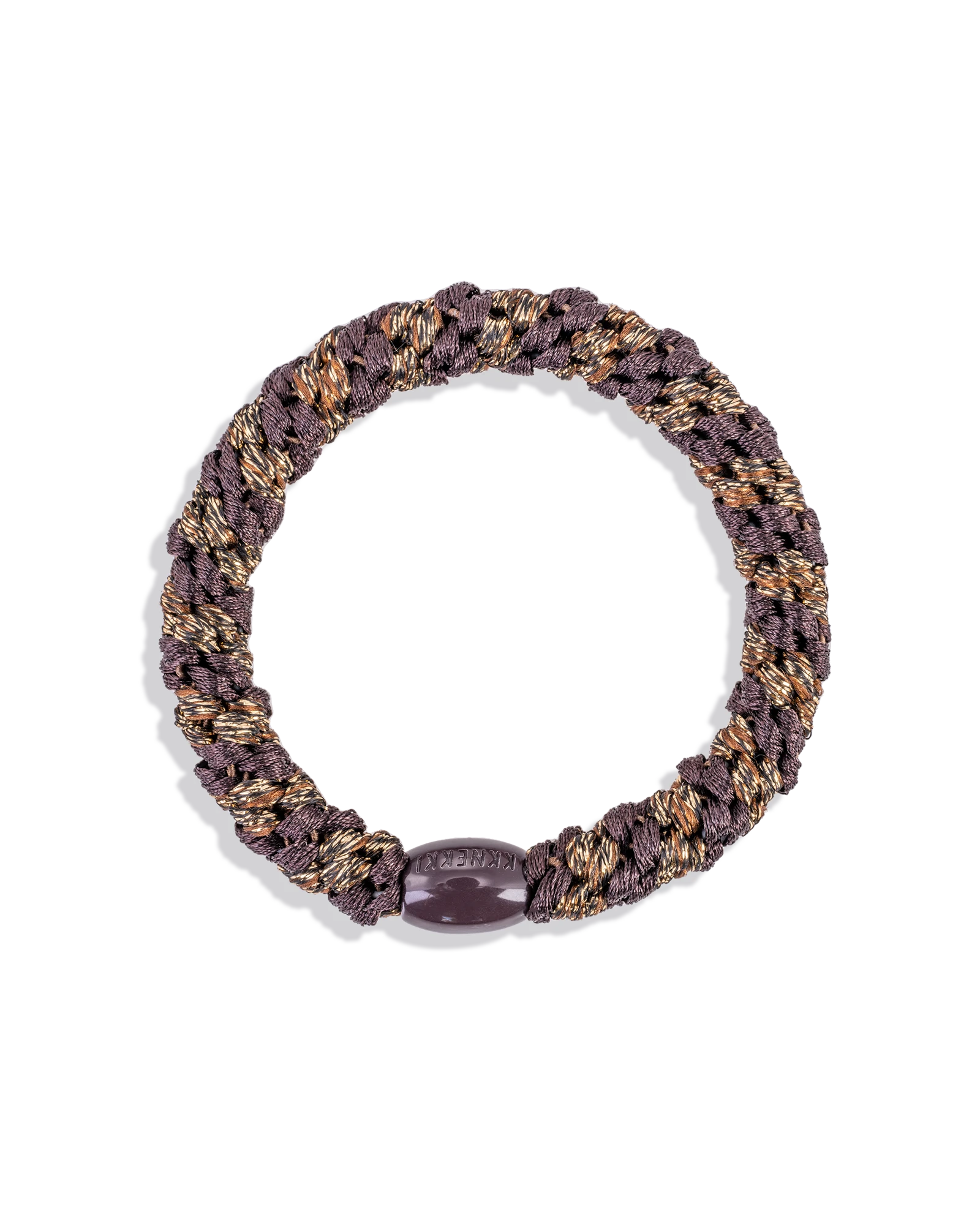 BROWN-COFFE GLITTER STRIPE