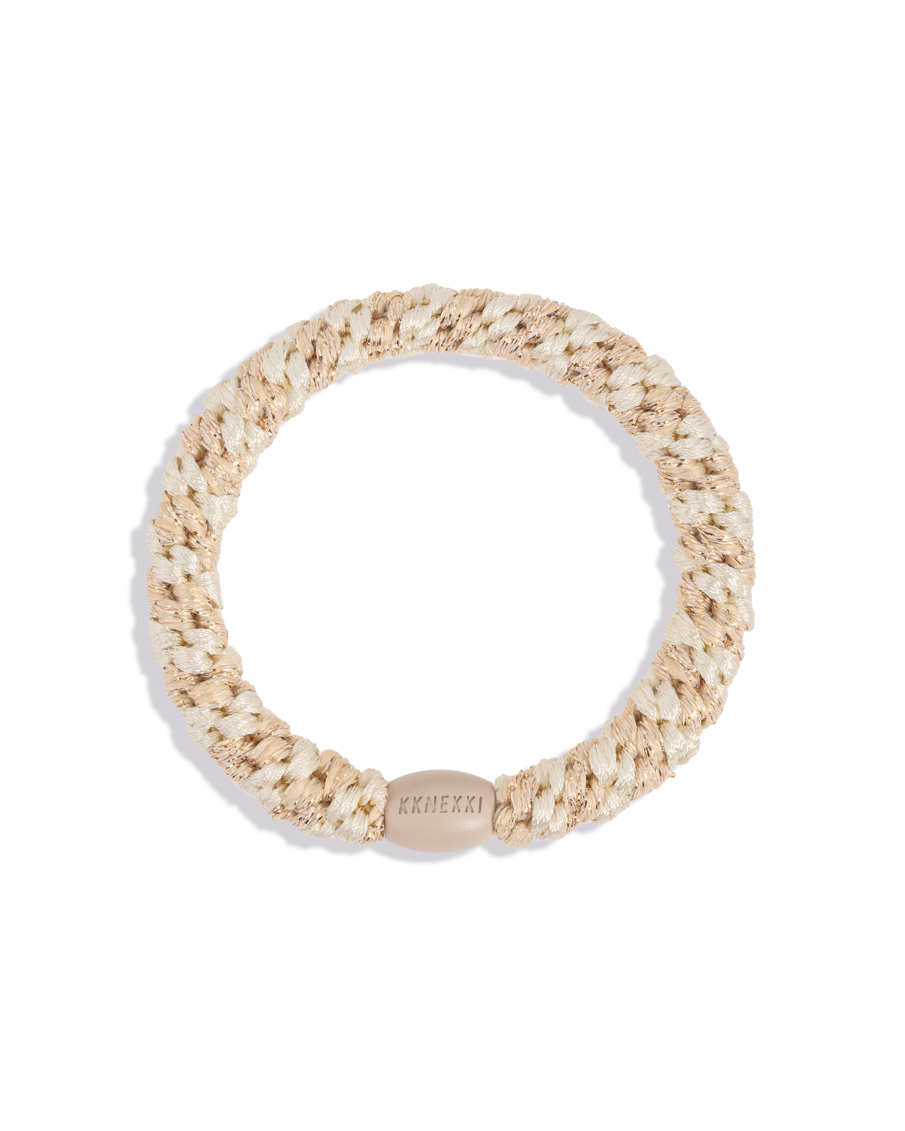 IVORY-BEIGE GLITTER STRIPE