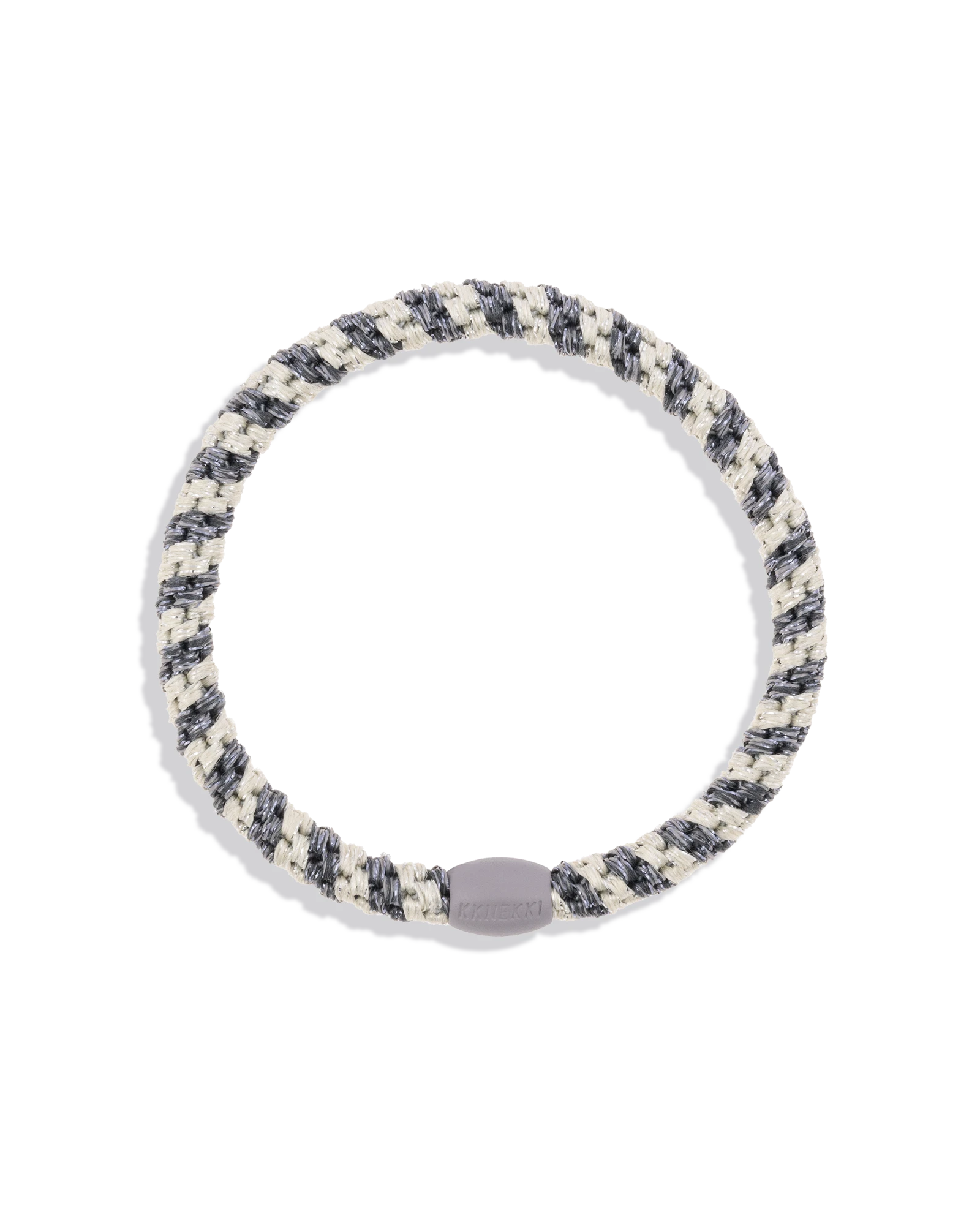 SLIM SILVER GREY STRIPE