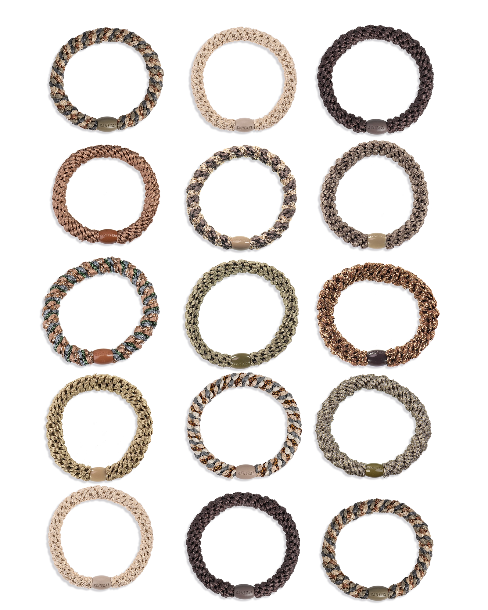 CAMO SELECTION • 15 HAIR TIES