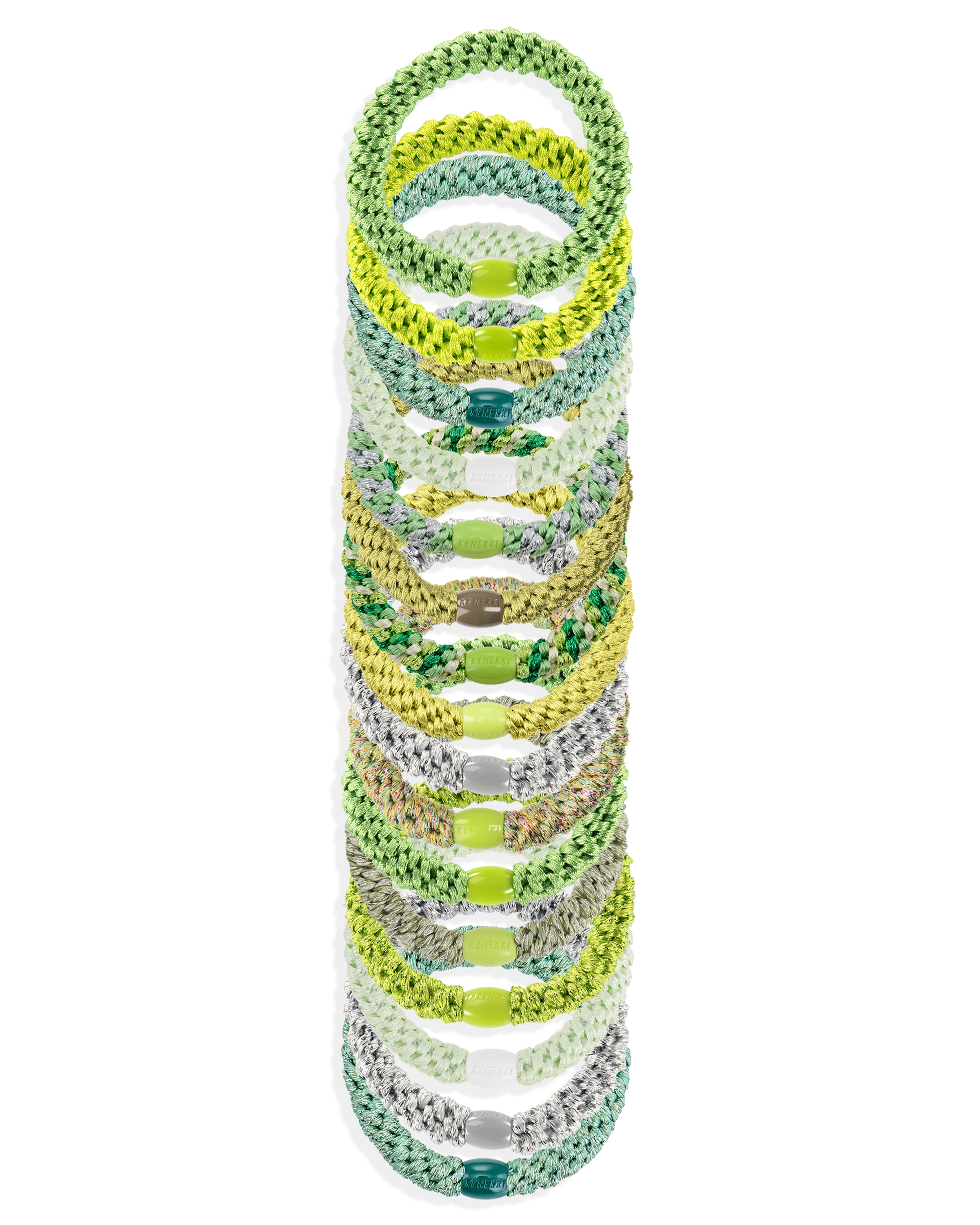 LIME SELECTION • 15 HAIR TIES