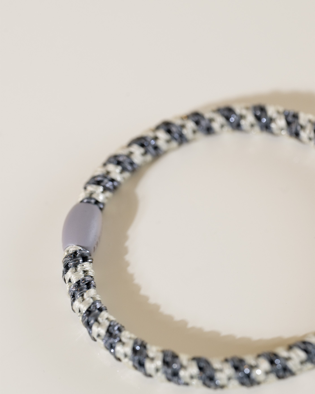 SLIM SILVER GREY STRIPE
