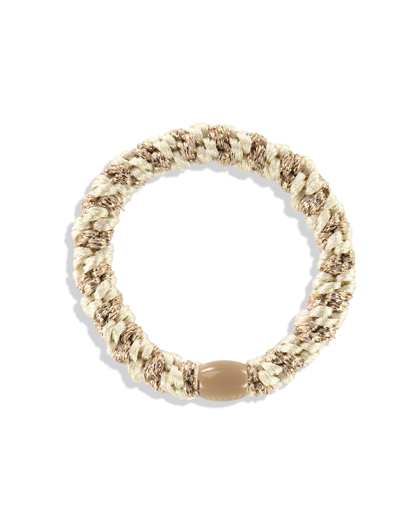 IVORY-BEIGE GLITTER STRIPE