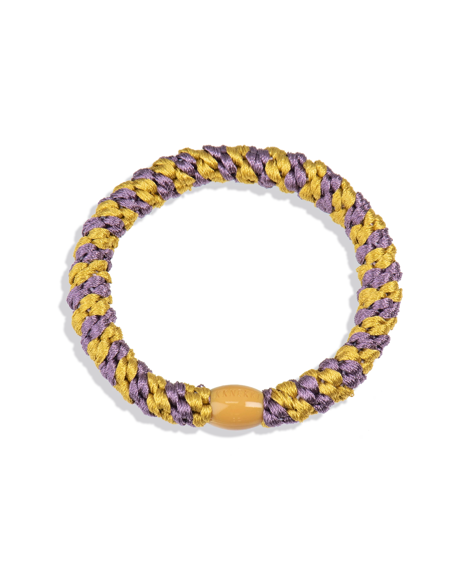MAUVE-GREEN GOLD STRIPE