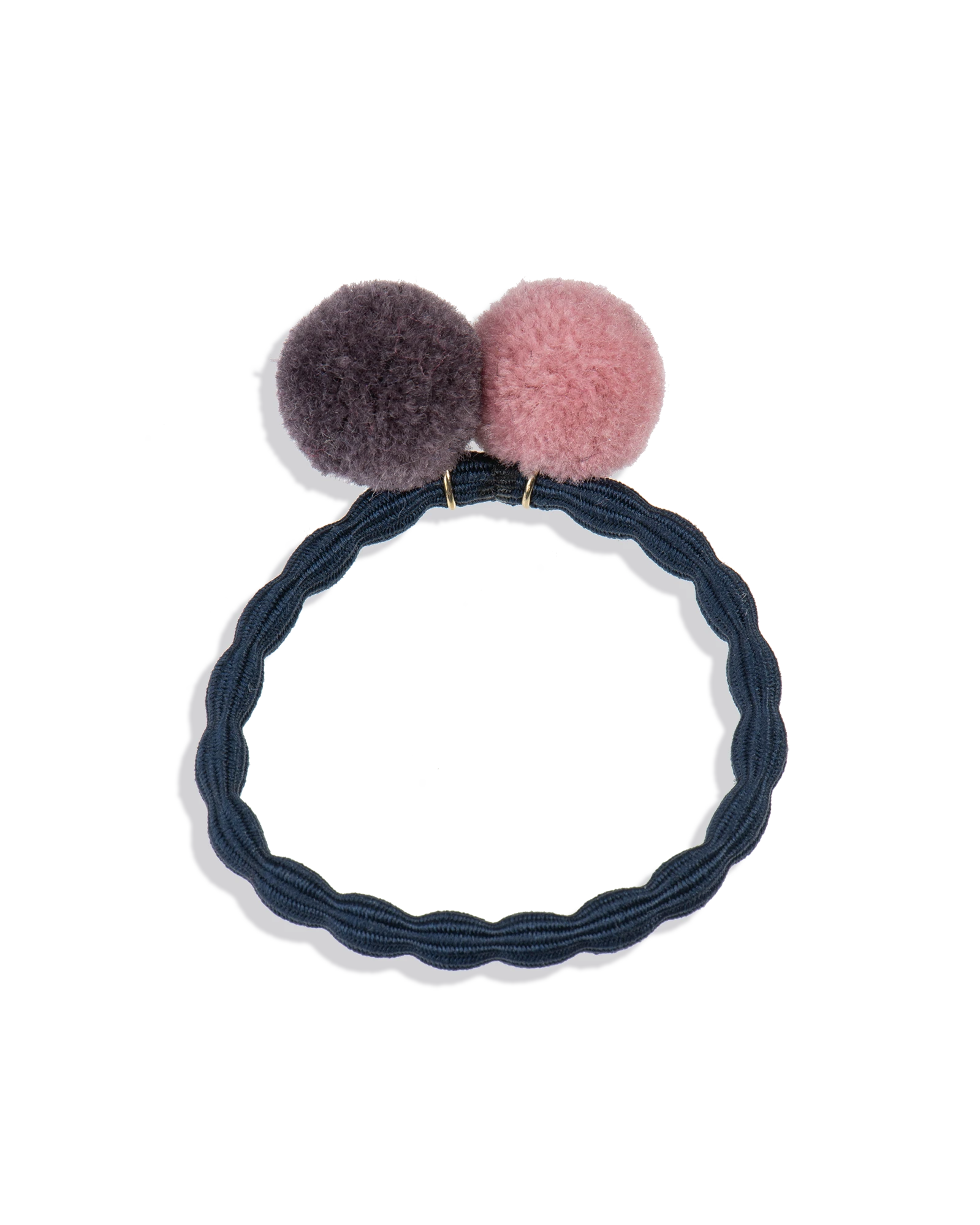 POMPOM NAVY W DUSTYROSE-MOLE