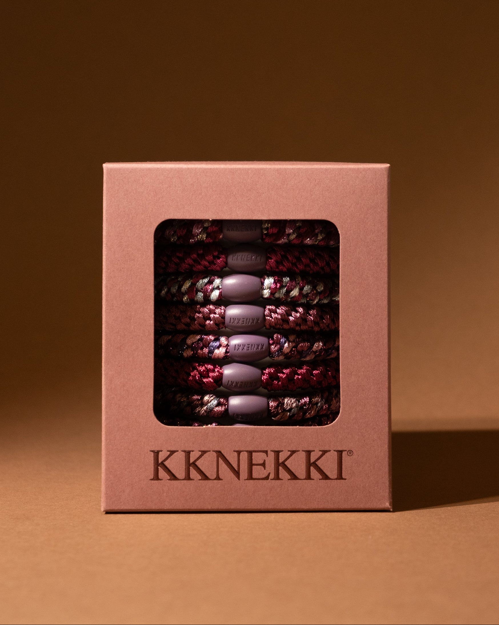 PLUM EDITION • 8 HAIR TIES