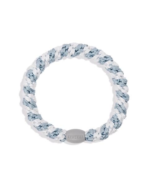 KKNEKKI クネッキヘアゴム ブルーグレー 水色 KKNEKKI Hair Tie – The Original Est. 1987