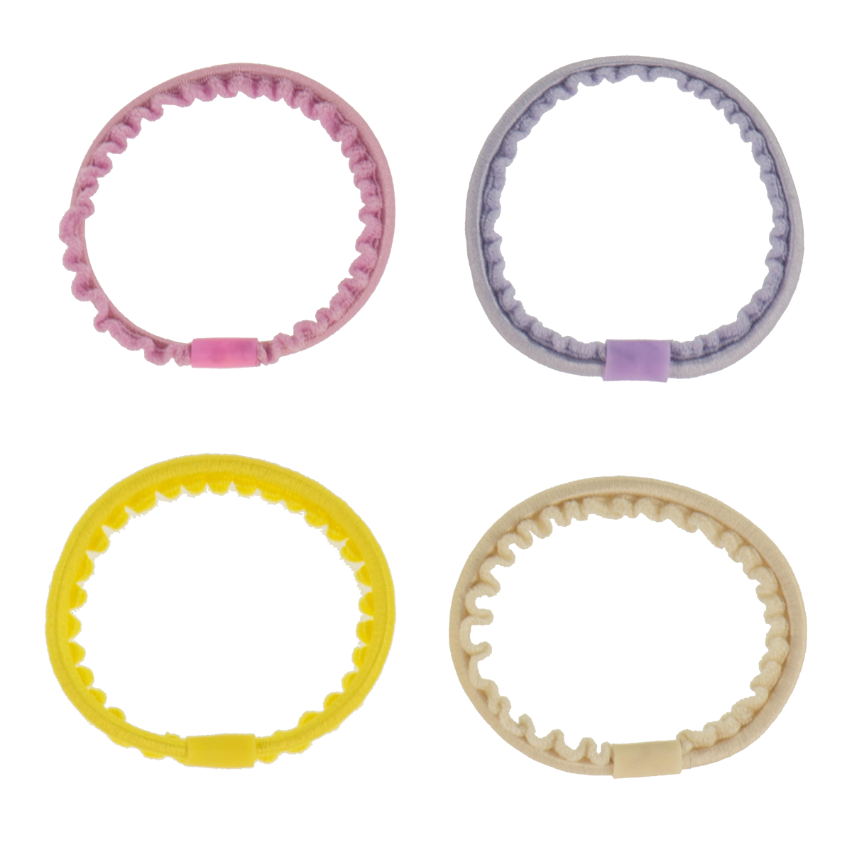 Image of Kknekki thin hair ties 4pcs style 2- from Kknekki original hair ties