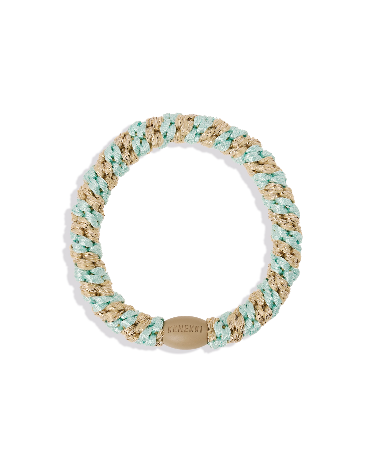 PEPPERMINT BEIGE GLITTER STRIPE