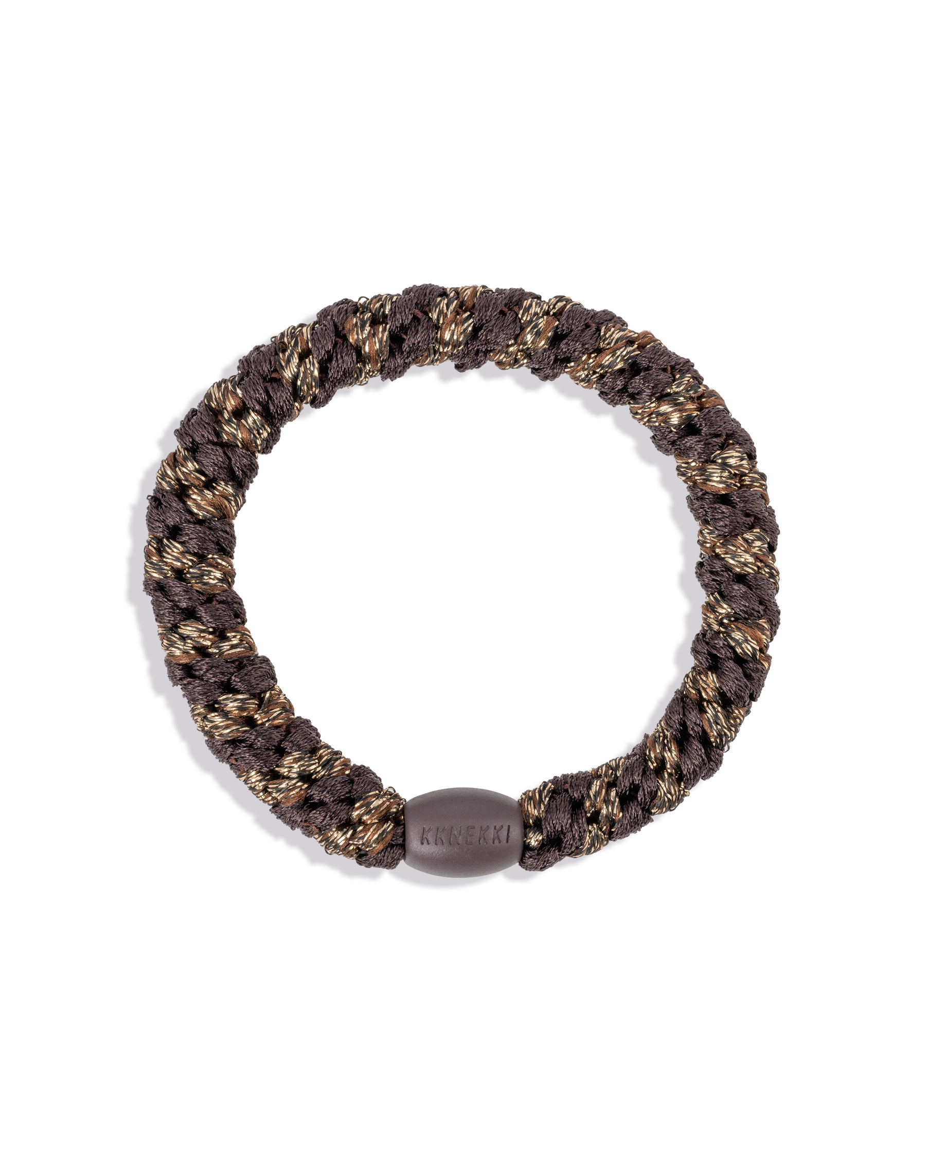 BROWN-COFFE GLITTER STRIPE