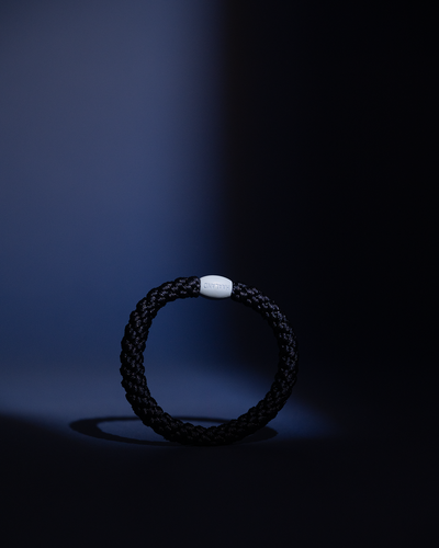 Black Haaland Edition hair tie