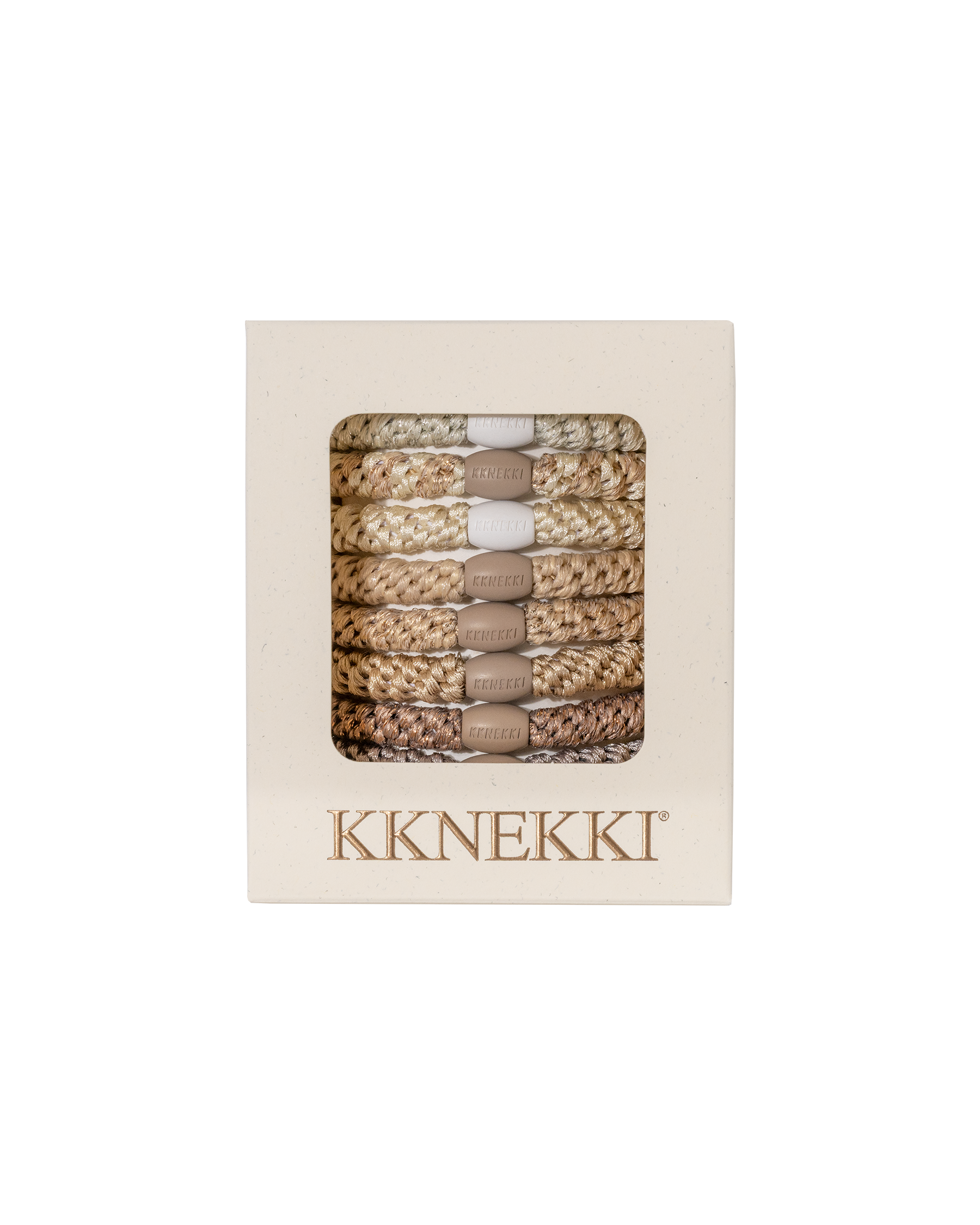 NUDE EDITION • 8 HAIR TIES