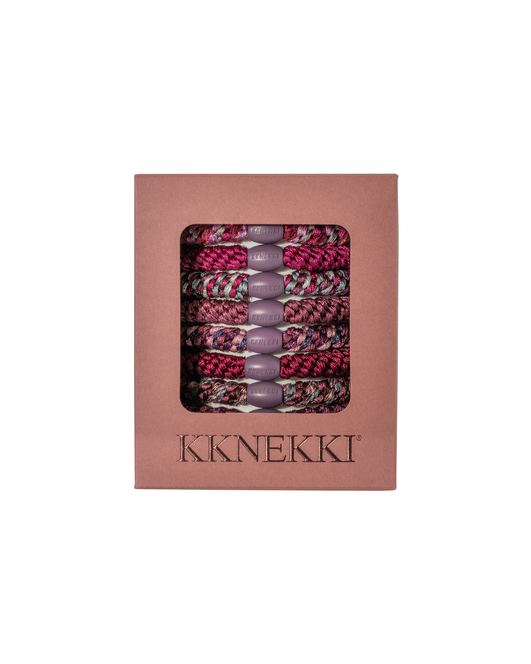 PLUM EDITION • 8 HAIR TIES