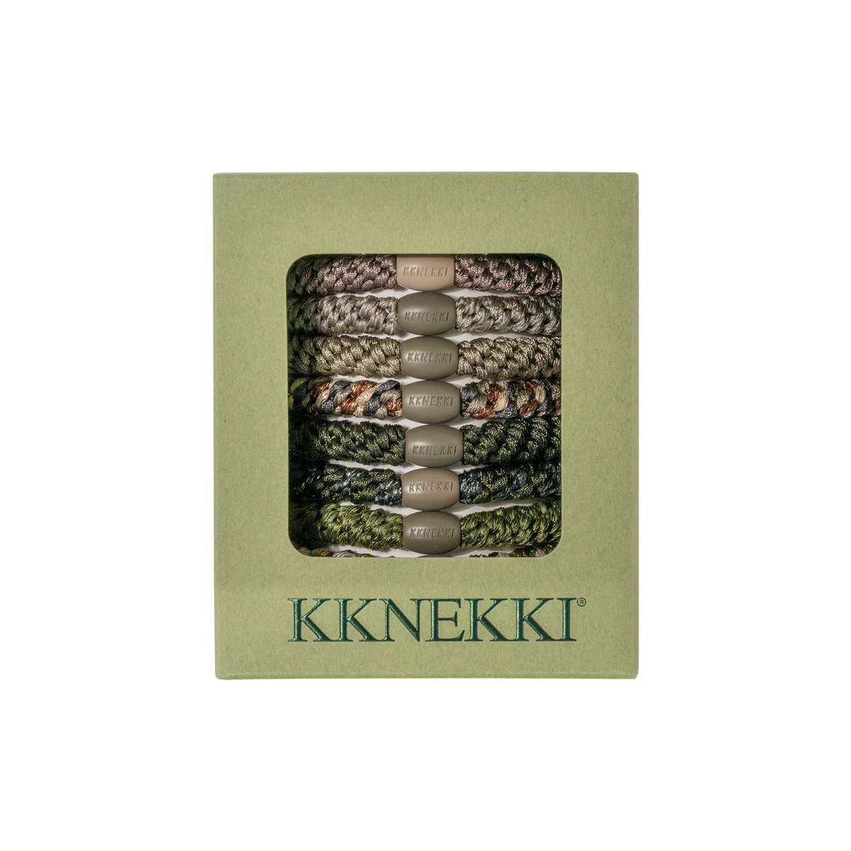 キネマ　kinema mohair hair band Khaki Limited to Three ] 2026 New Year Camera Strap / Hand braiding Silk