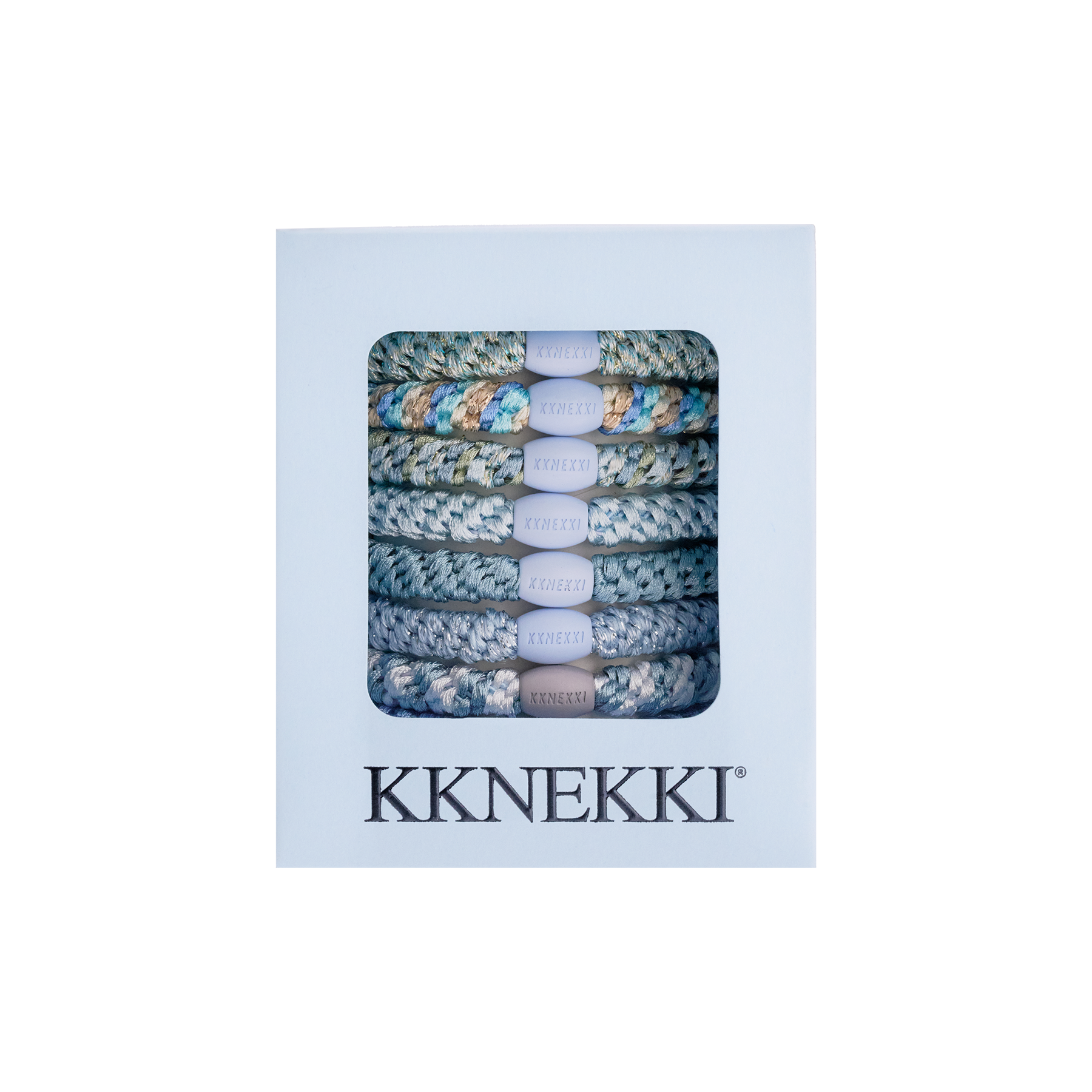 SKY EDITION • 8 HAIR TIES