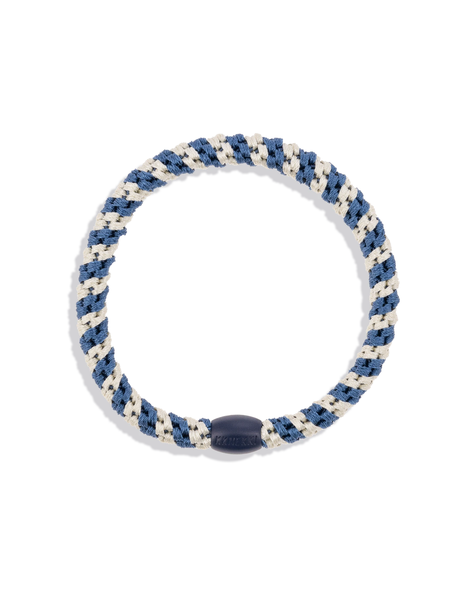 SLIM INDIGO IVORY STRIPE