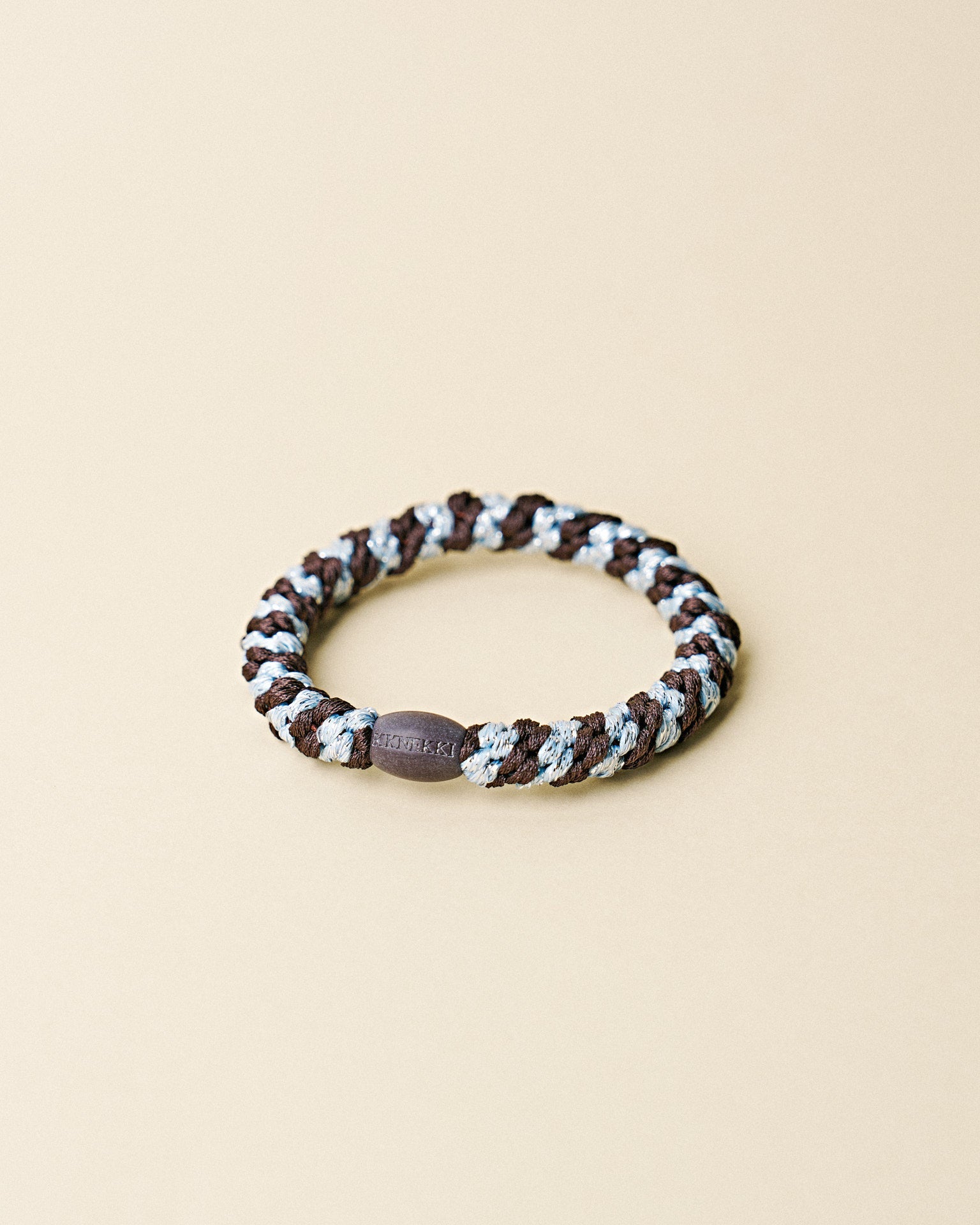 BROWN SEABLUE GLITTER STRIPE