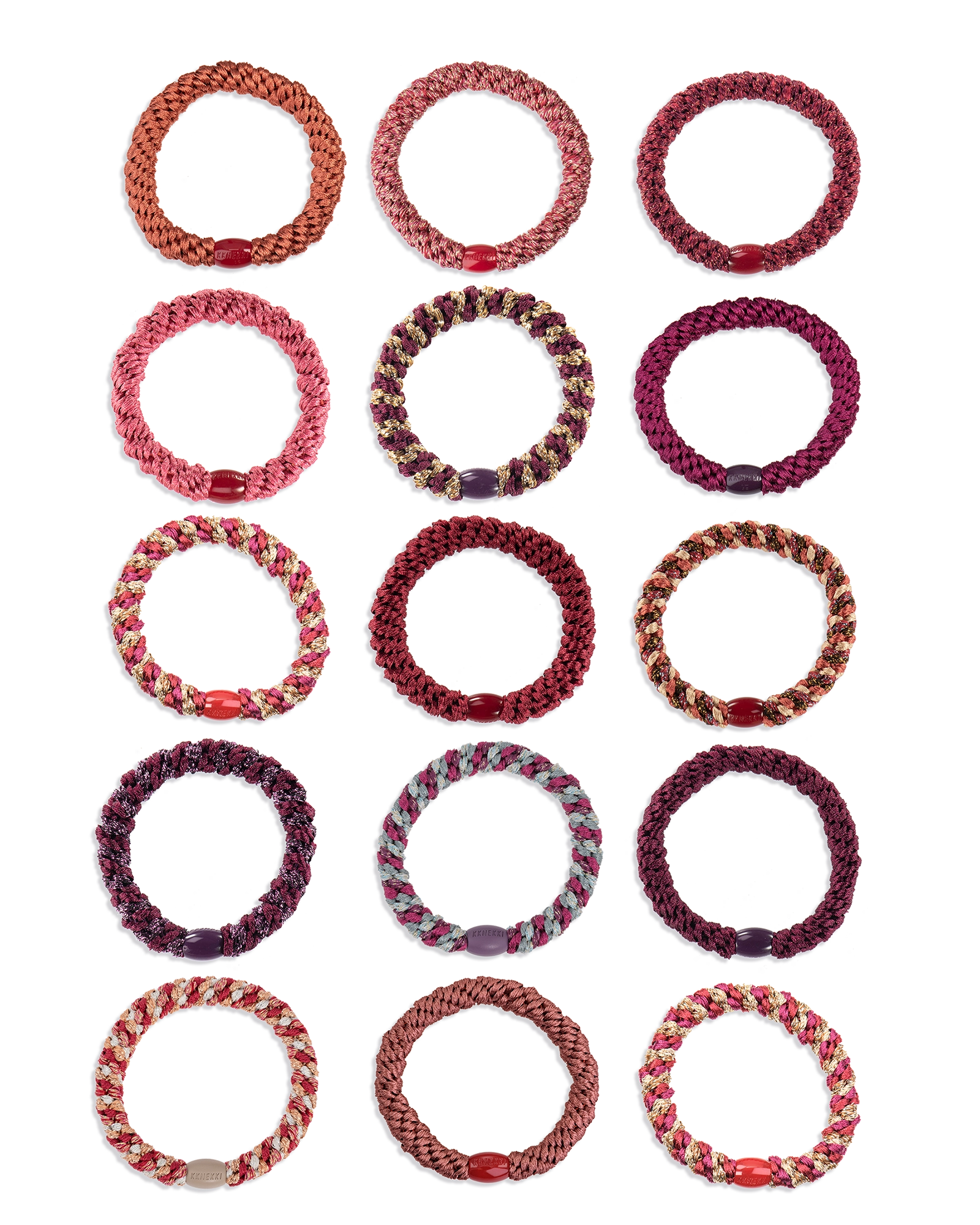 BERRY SELECTION • 15 HAIR TIES