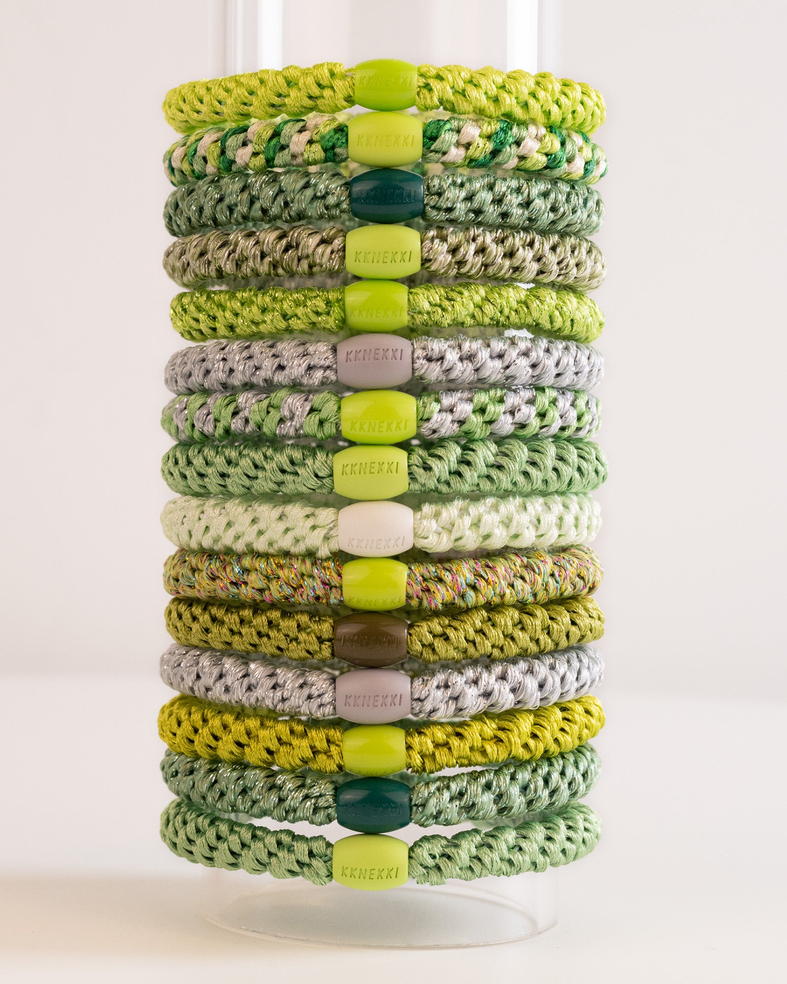 LIME SELECTION • 15 HAIR TIES