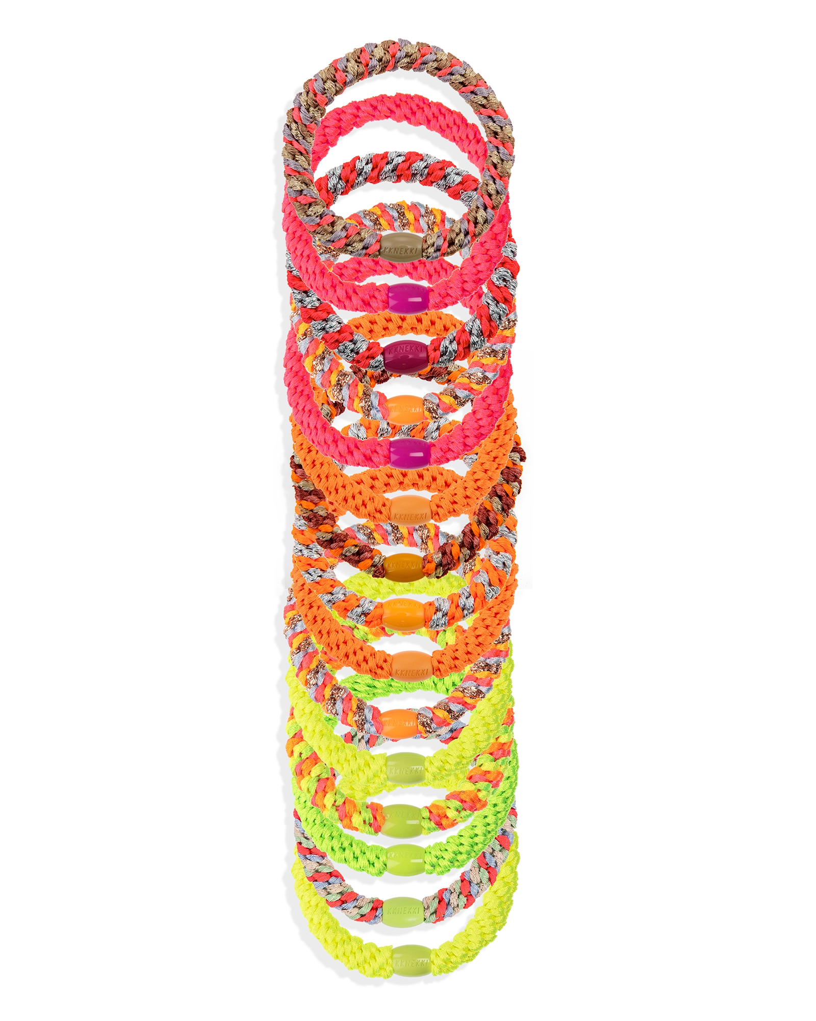 NEON SELECTION • 15 HAIR TIES
