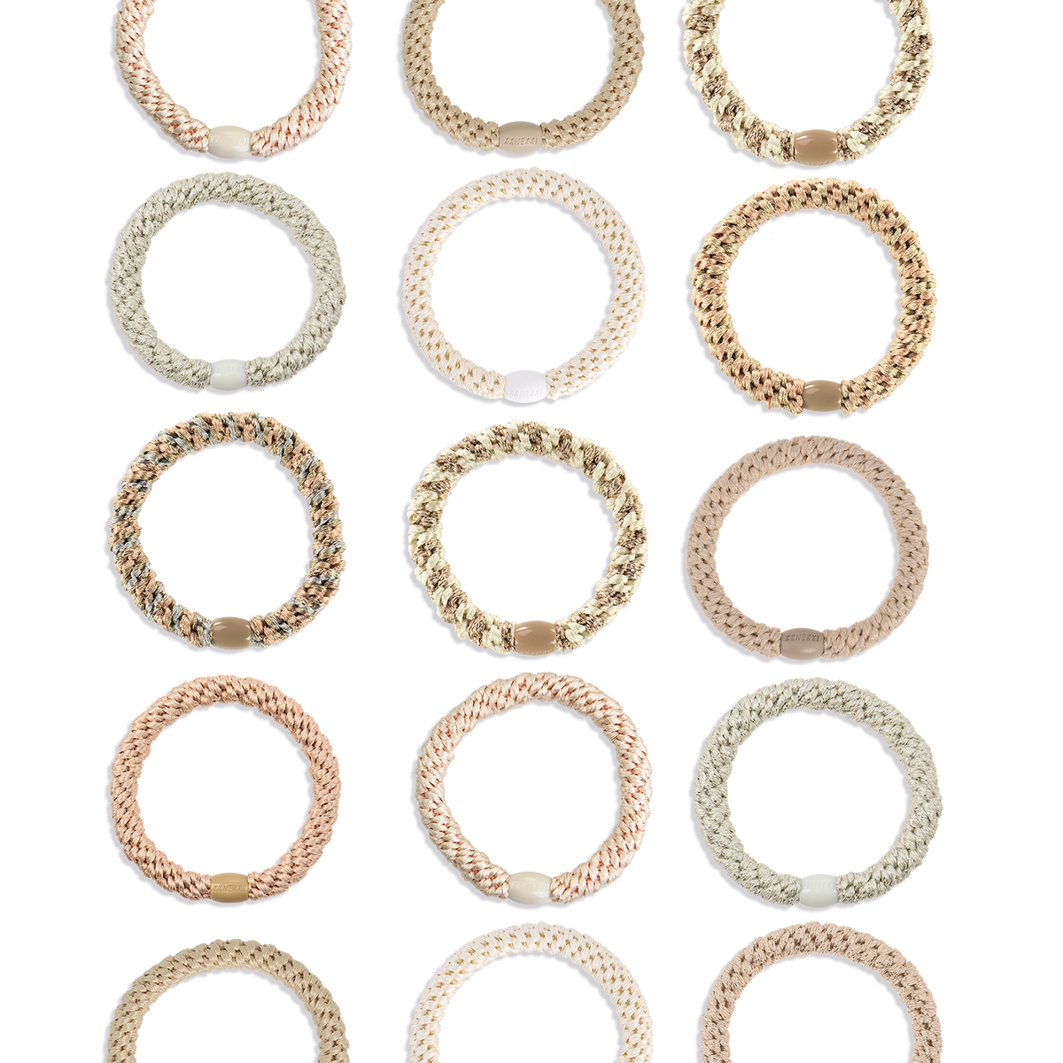 VANILLA SELECTION • 15 HAIR TIES